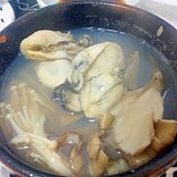 プリプリ！広島の大きな牡蠣の汁